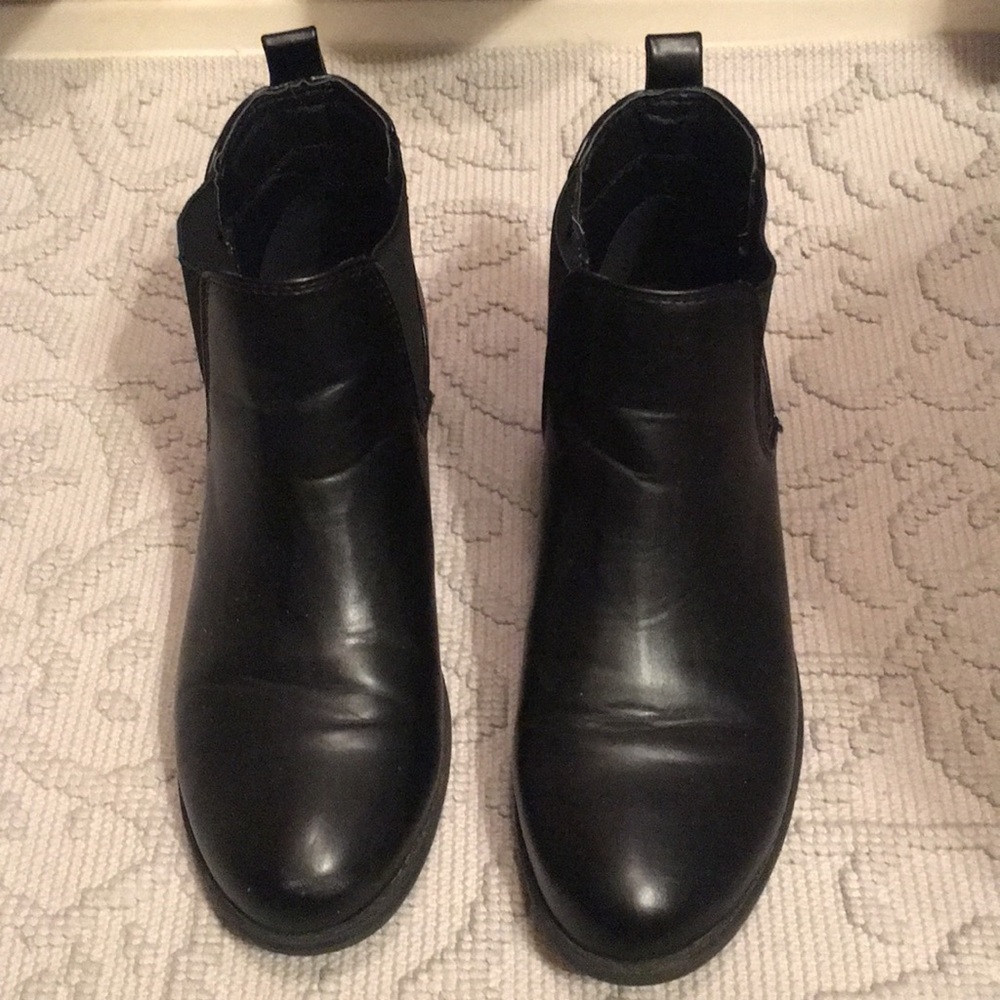 Black booties